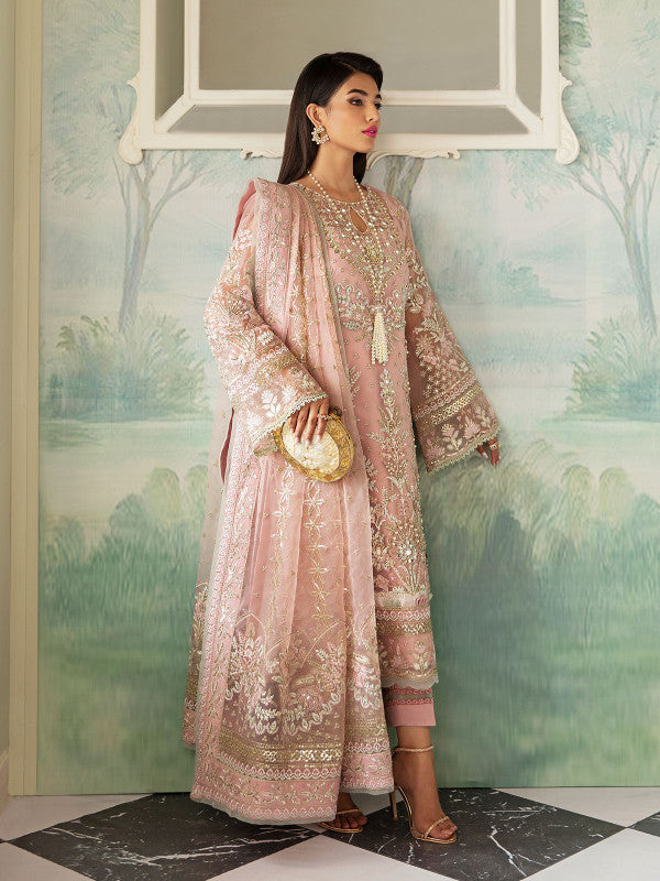 Gulaal | Embroidered Chiffon 23 | AYSEL GL-LP-V2-11 - House Of Anaya