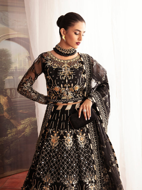 Gulaal | Embroidered Chiffon 23 | STELLA GL-LP-V2-13 - House Of Anaya