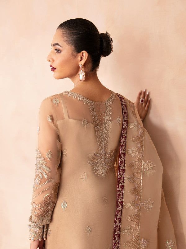 Gulaal | Embroidered Chiffon 23 | EMILIA GL-LP-V2-14 - House Of Anaya