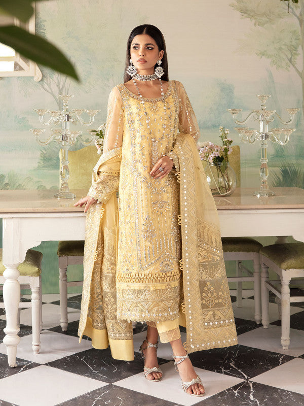 Gulaal | Embroidered Chiffon 23 | ANIYA GL-LP-V2-10 - House Of Anaya