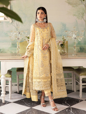 Gulaal | Embroidered Chiffon 23 | ANIYA GL-LP-V2-10 - House Of Anaya