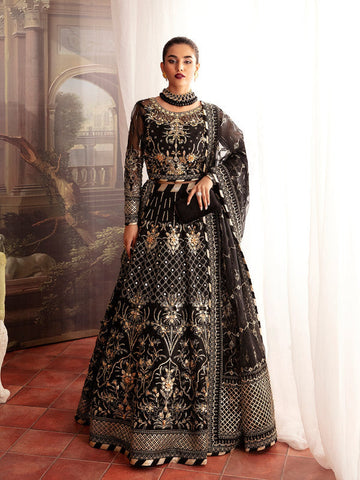 Gulaal | Embroidered Chiffon 23 | STELLA GL-LP-V2-13 - House Of Anaya