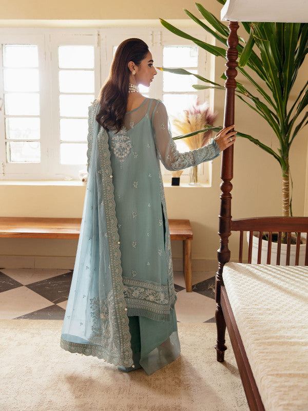 Gulaal | Embroidered Chiffon 23 | CALYPSO GL-EC-23V1-05 - House Of Anaya