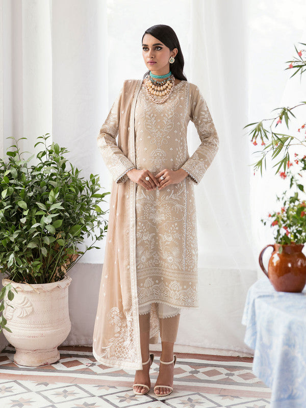 Gulaal | Embroidered Chiffon 23 | Meraki - House Of Anaya