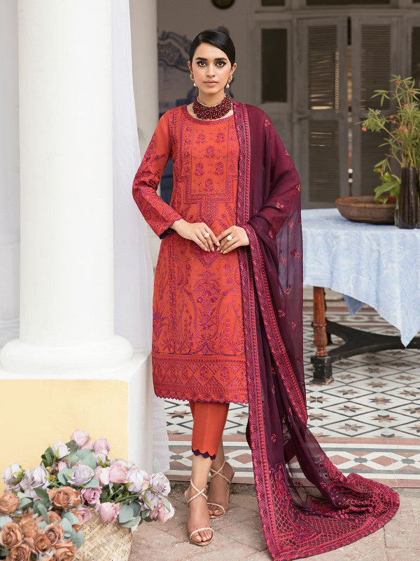 Gulaal | Embroidered Chiffon 23 | Nayaab - House Of Anaya