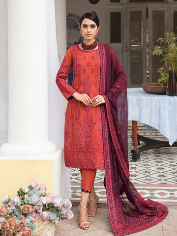 Gulaal | Embroidered Chiffon 23 | Nayaab - House Of Anaya