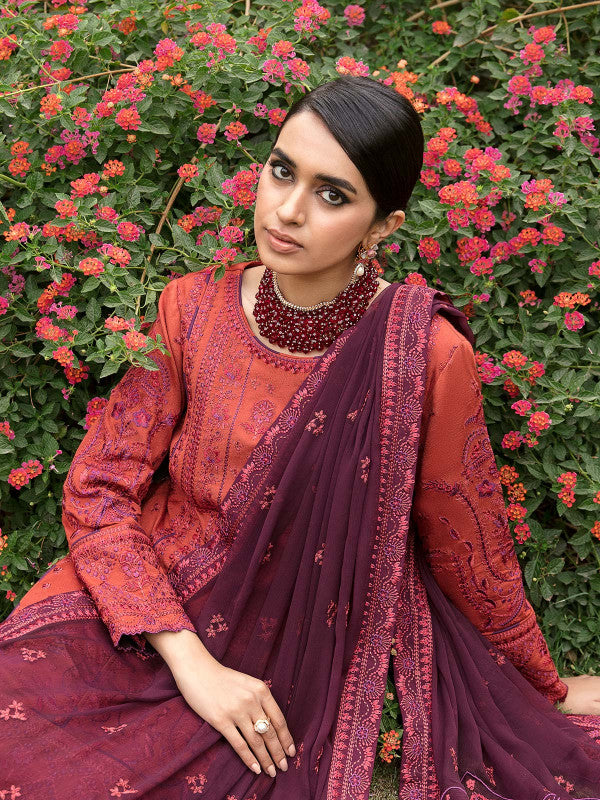 Gulaal | Embroidered Chiffon 23 | Nayaab - House Of Anaya