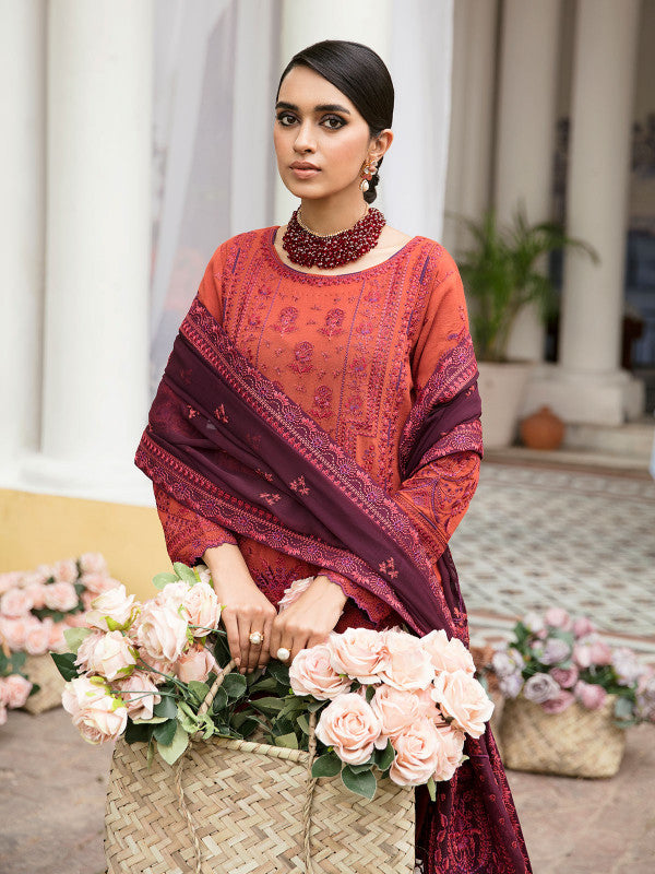 Gulaal | Embroidered Chiffon 23 | Nayaab - House Of Anaya