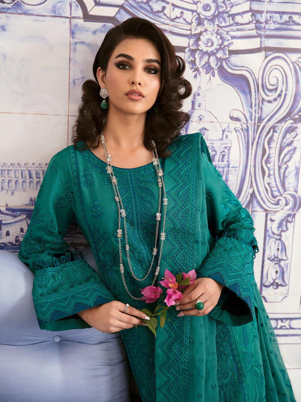 Gulaal | Embroidered Chiffon 23 | Sairaab - House Of Anaya