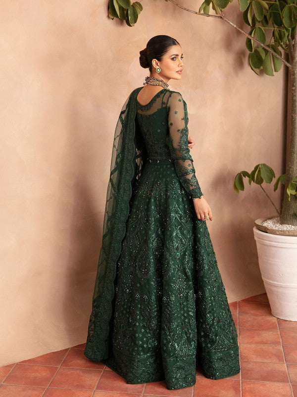 Gulaal | Embroidered Chiffon 23 | AURORA GL-LP-V2-18 - House Of Anaya