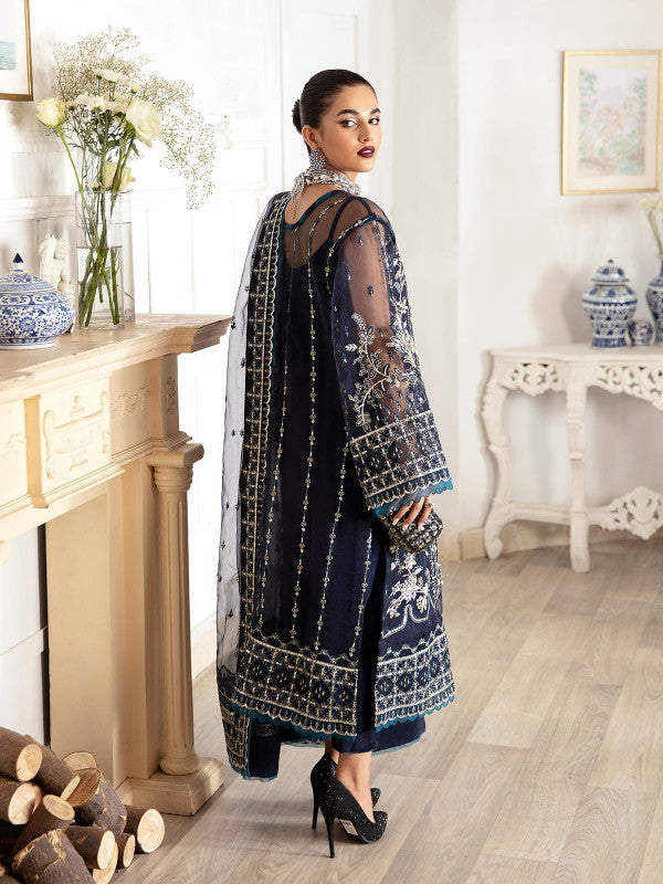 Gulaal | Embroidered Chiffon 23 | SABELA GL-LP-V2-15 - House Of Anaya
