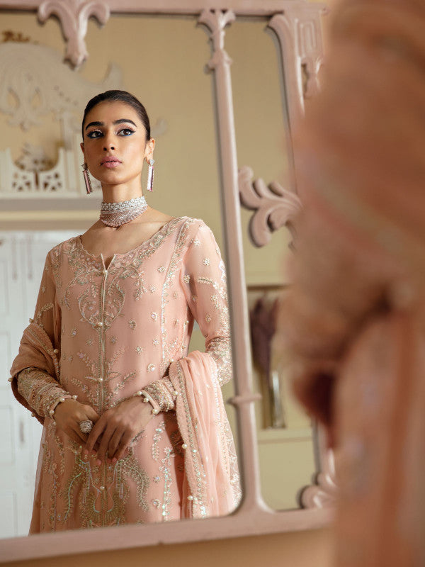 Gulaal | Embroidered Chiffon 23 | ROSALIE GL-EC-23V1-03 - House Of Anaya