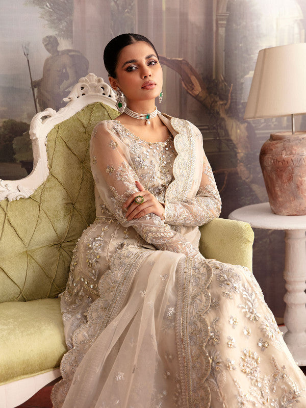 Gulaal | Embroidered Chiffon 23 | ARIANA GL-LP-V2-12 - House Of Anaya