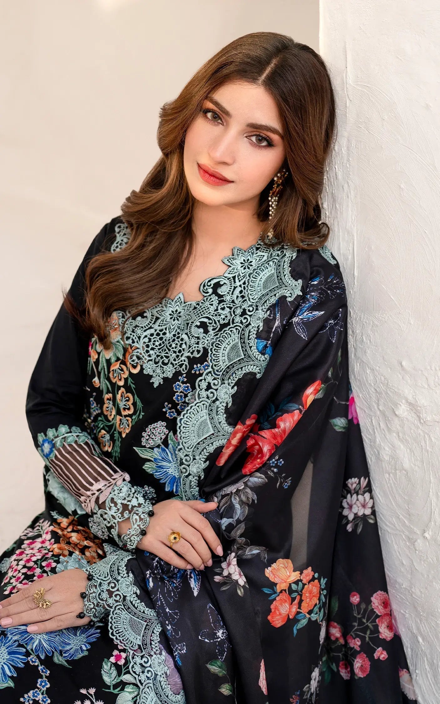 Asifa and Nabeel | Azalia Summer 25 | Garden Rose (AZL25-05) - House Of Zarish