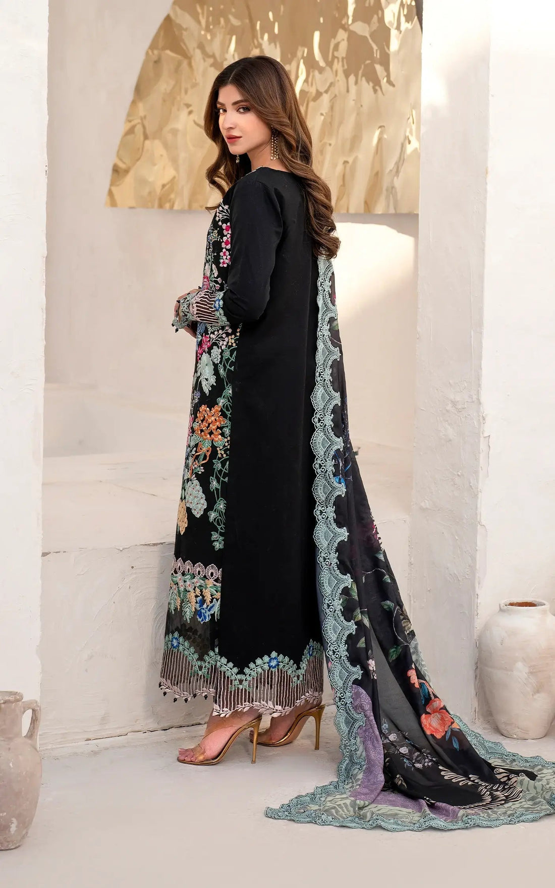 Asifa and Nabeel | Azalia Summer 25 | Garden Rose (AZL25-05) - House Of Zarish