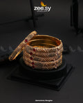 Gemstone Bangles - House Of Zarish