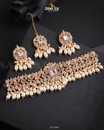 Katrina's Necklace Set - House Of Zarish