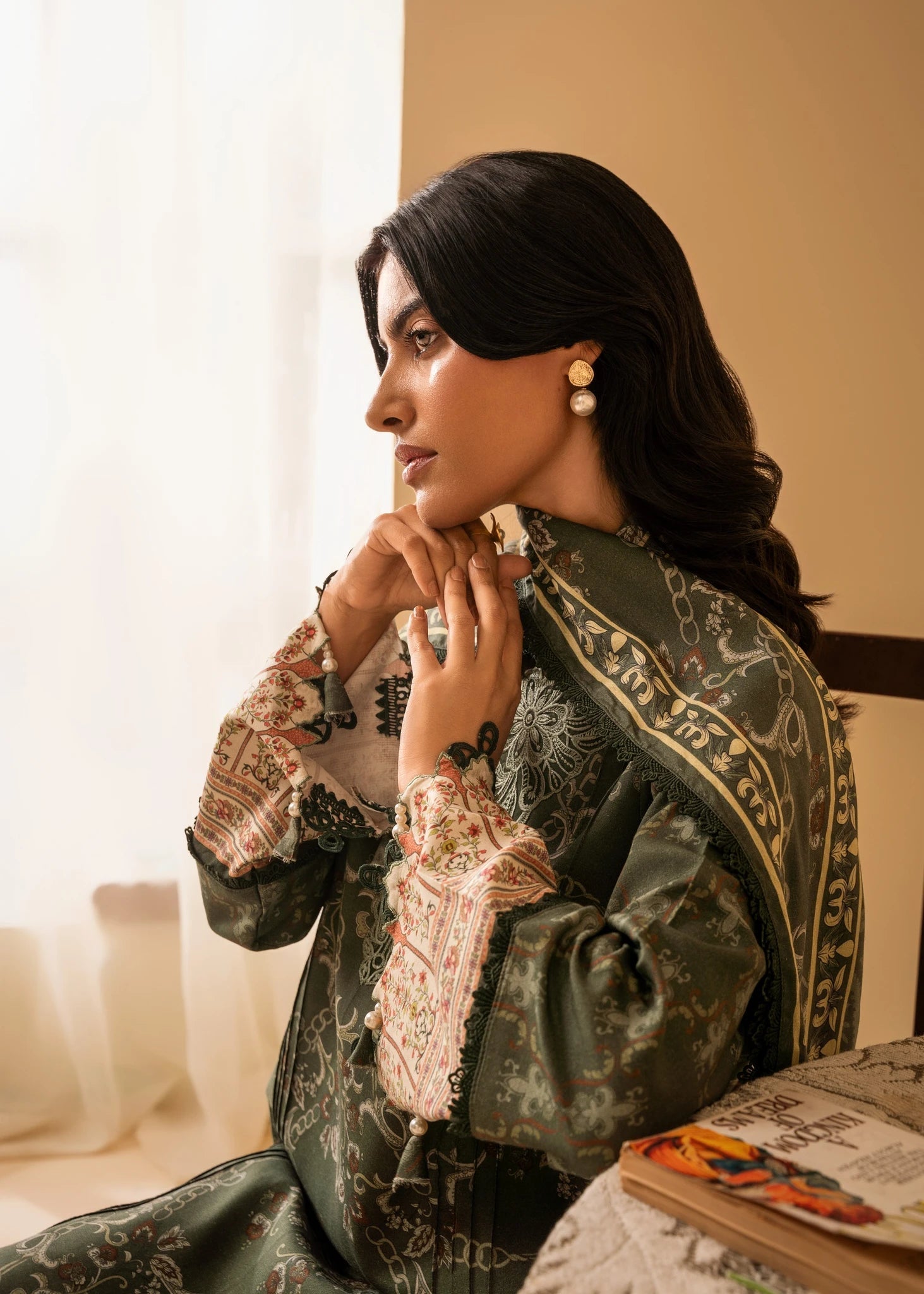 Aabyaan | Izabel Prints Linen Edit 24 | AMARA (AZ-03)