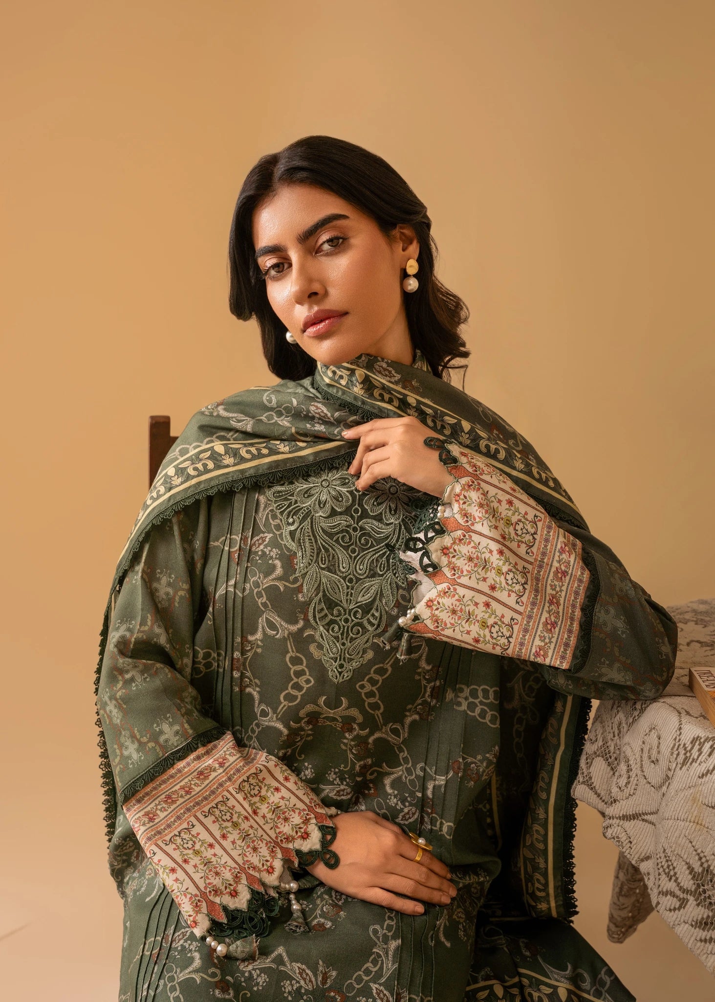Aabyaan | Izabel Prints Linen Edit 24 | AMARA (AZ-03)