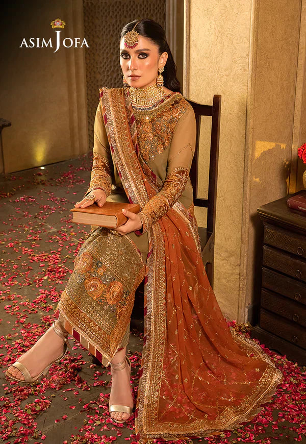 Asim Jofa | Velvet Festive 23 | AJVF-08 - House Of Anaya
