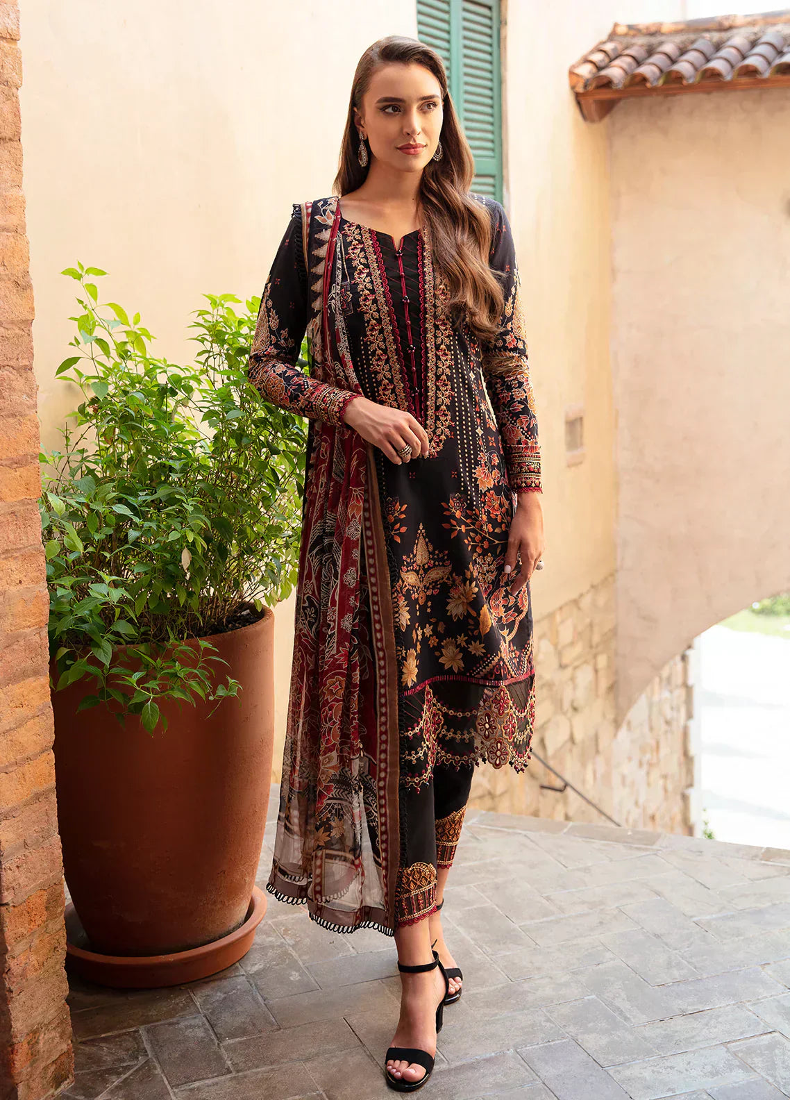 Gulaal | Springtime Ballet | LEYLA (GL-L-24V1-10) - House Of Anaya