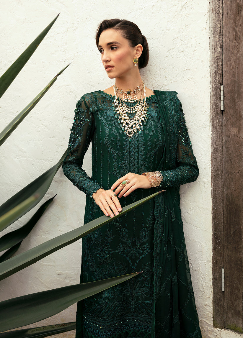 Gulaal | Embroidered Chiffon Eid Collection | CASSIA - House Of Anaya
