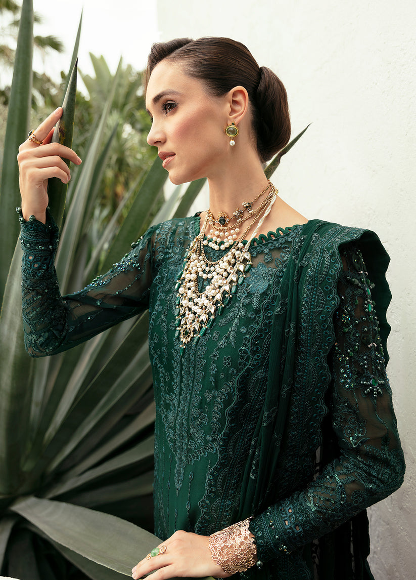 Gulaal | Embroidered Chiffon Eid Collection | CASSIA - House Of Anaya