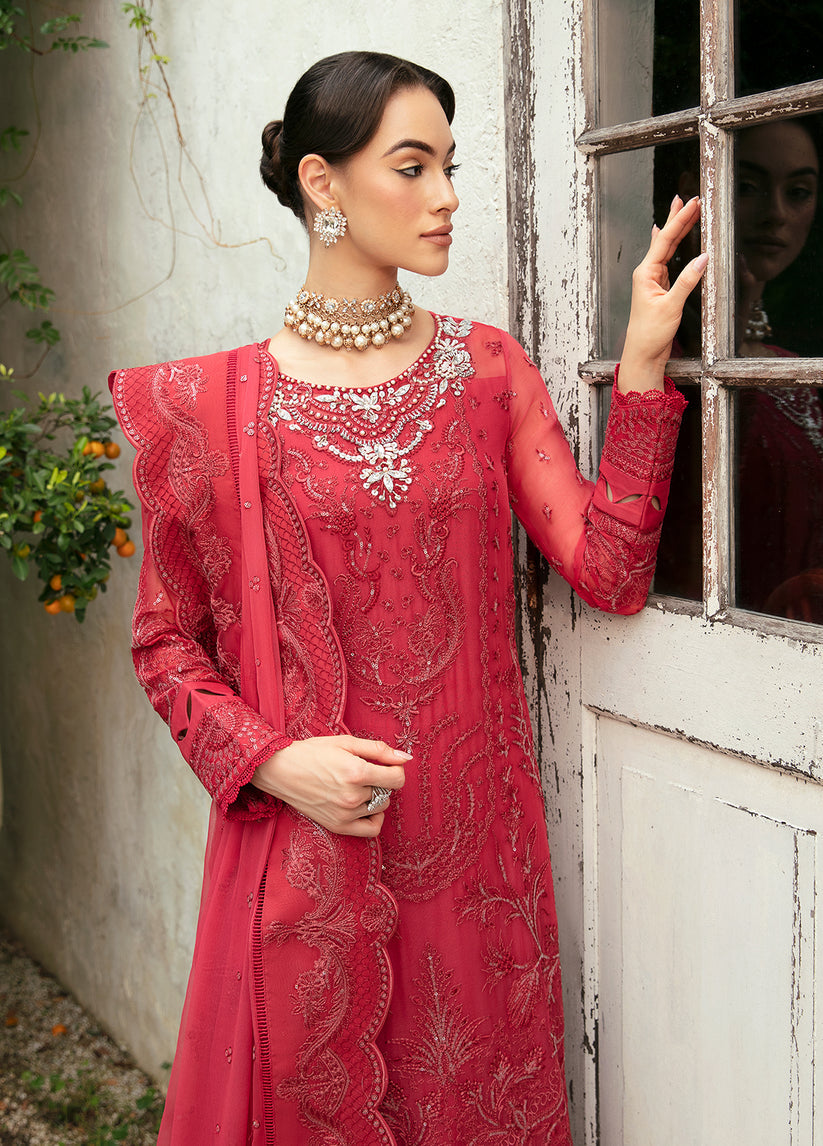 Gulaal | Embroidered Chiffon Eid Collection | ULMARIA - House Of Anaya