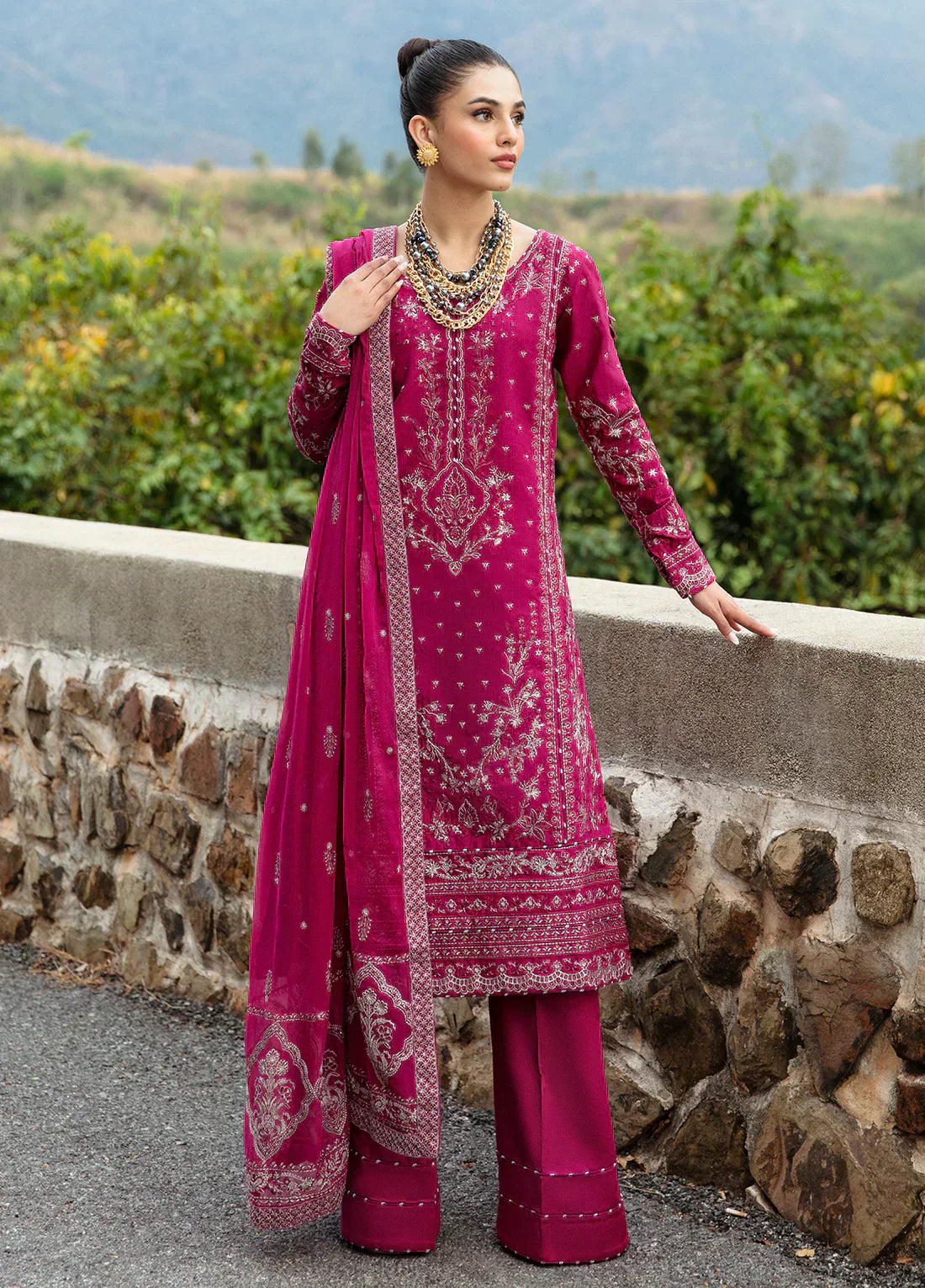 Gulaal | Luxury Lawn 24 | ARMERIA (GL-LL-24V1-02) - House Of Anaya