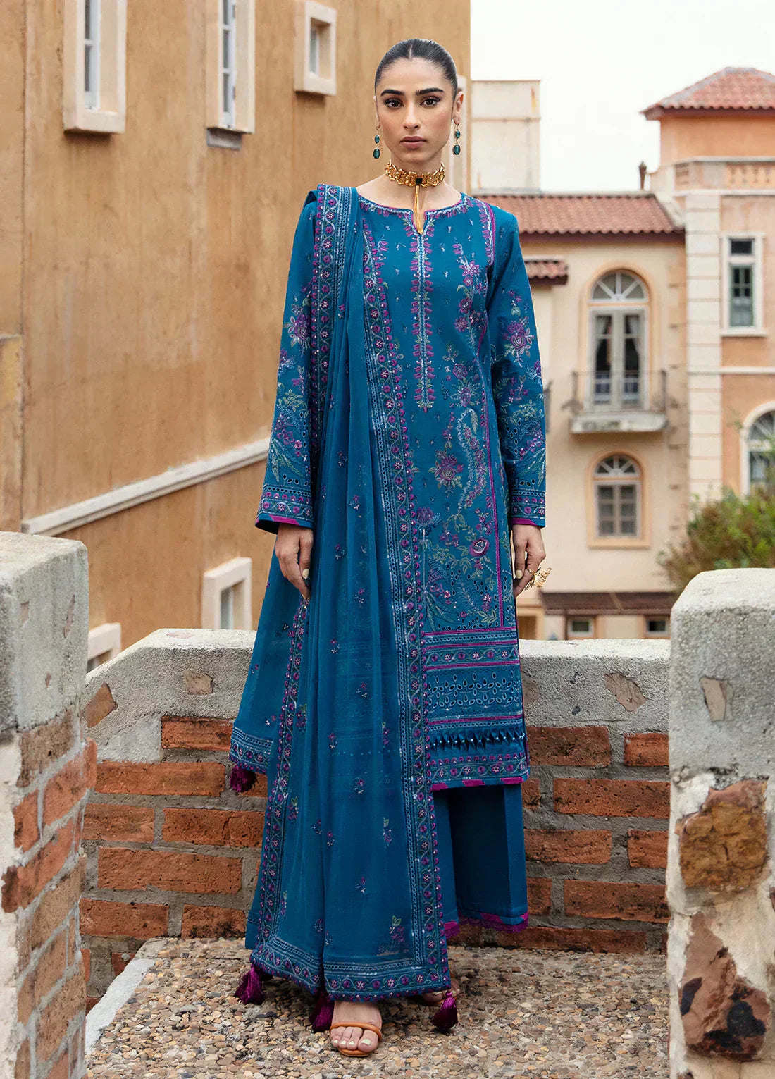 Gulaal | Luxury Lawn 24 | FELICIA (GL-LL-24V1-04) - House Of Anaya