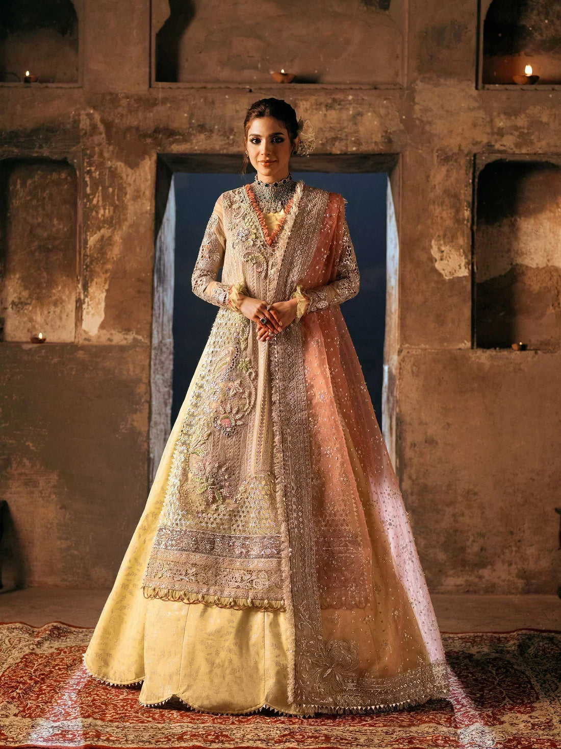 Maryam Hussain | Gulaab Wedding Formals 24 | Marwa - House of Zarish