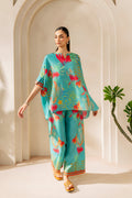 Saira Rizwan | Silk Coords 25 | SUNSET SAMBA - SRSP-25-03