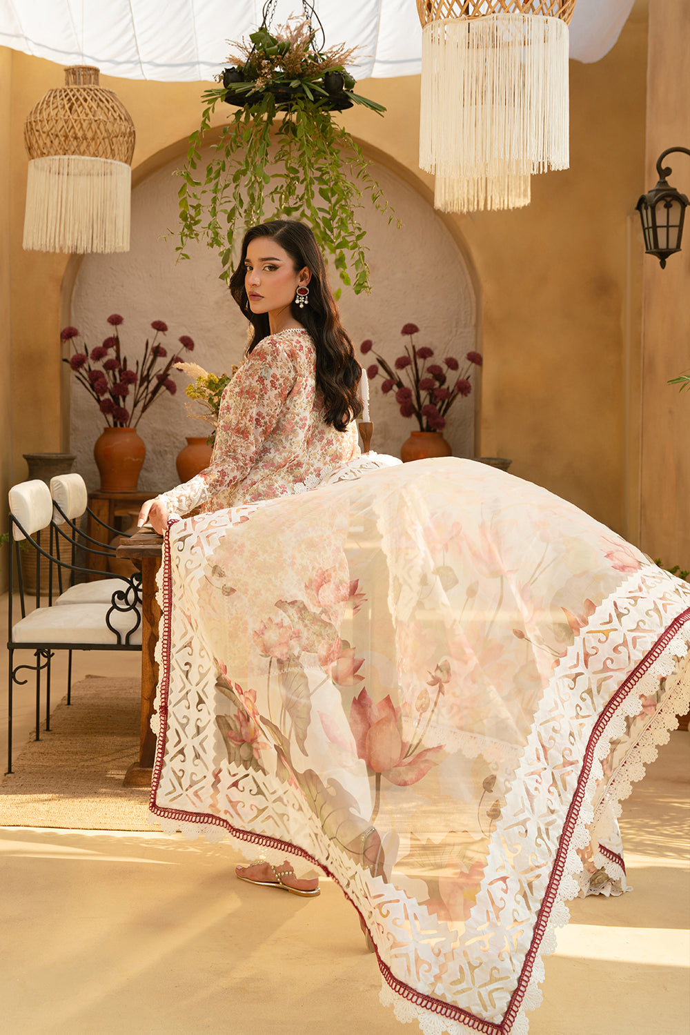 Saira Rizwan | Luxury Lawn 25 | MAYA-SRL25-06 - House Of Anaya