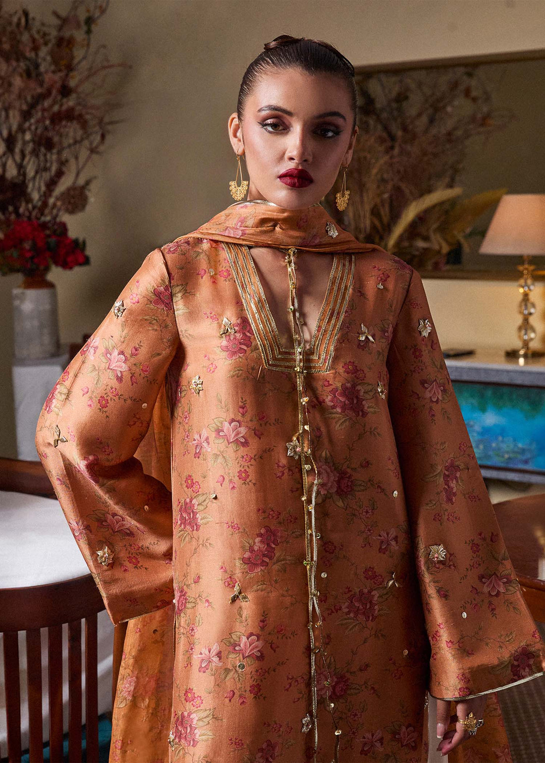 Hussain Rehar | SS Luxury Pret'25 | Dijan