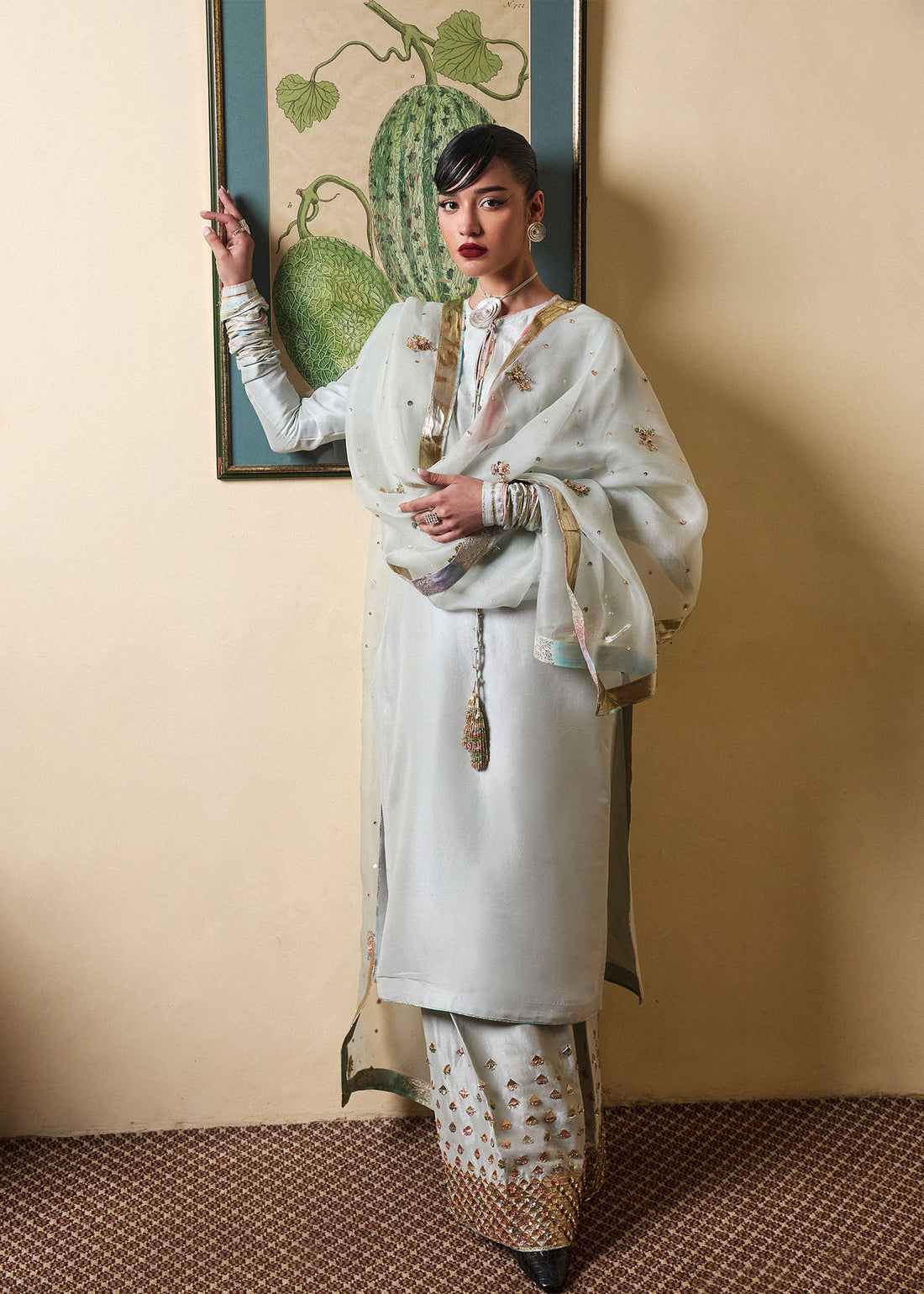 Hussain Rehar | SS Luxury Pret'25 | Miage