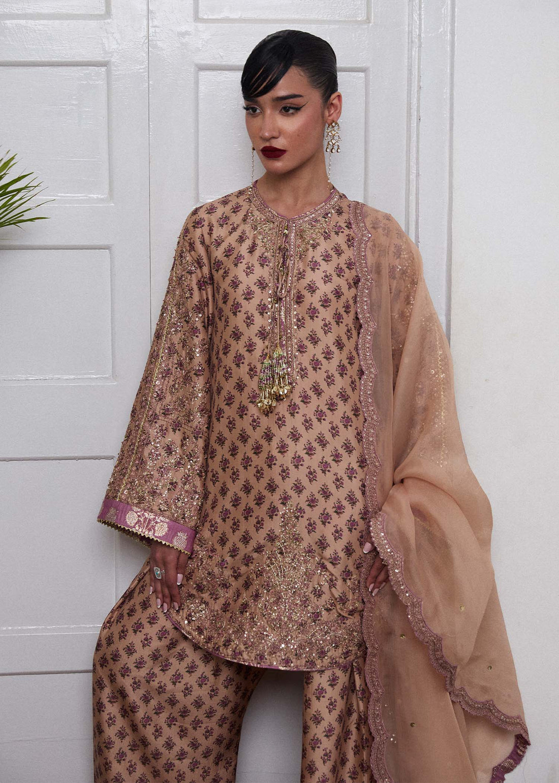 Hussain Rehar | SS Luxury Pret'25 | Fran