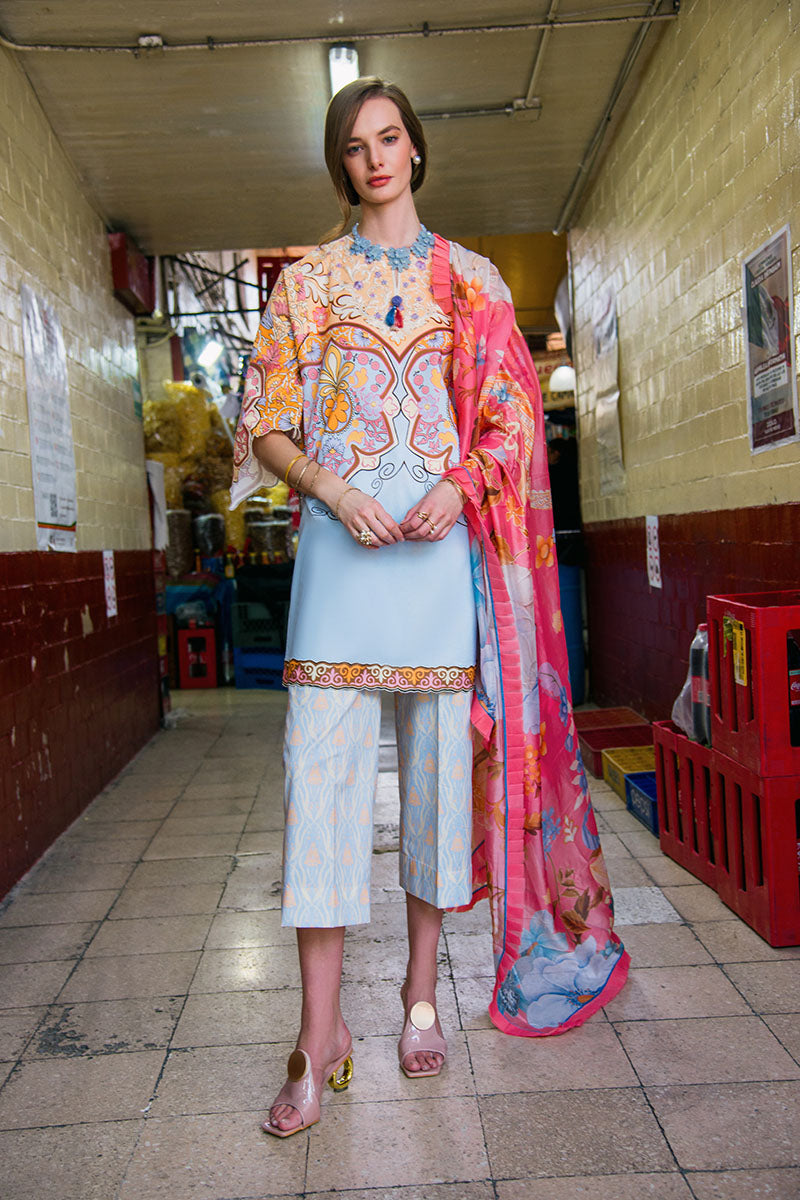 Mushq | La Dolce Hemline Prints 25 | Water Lily