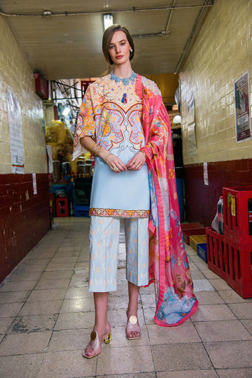 Mushq | La Dolce Hemline Prints 25 | Water Lily