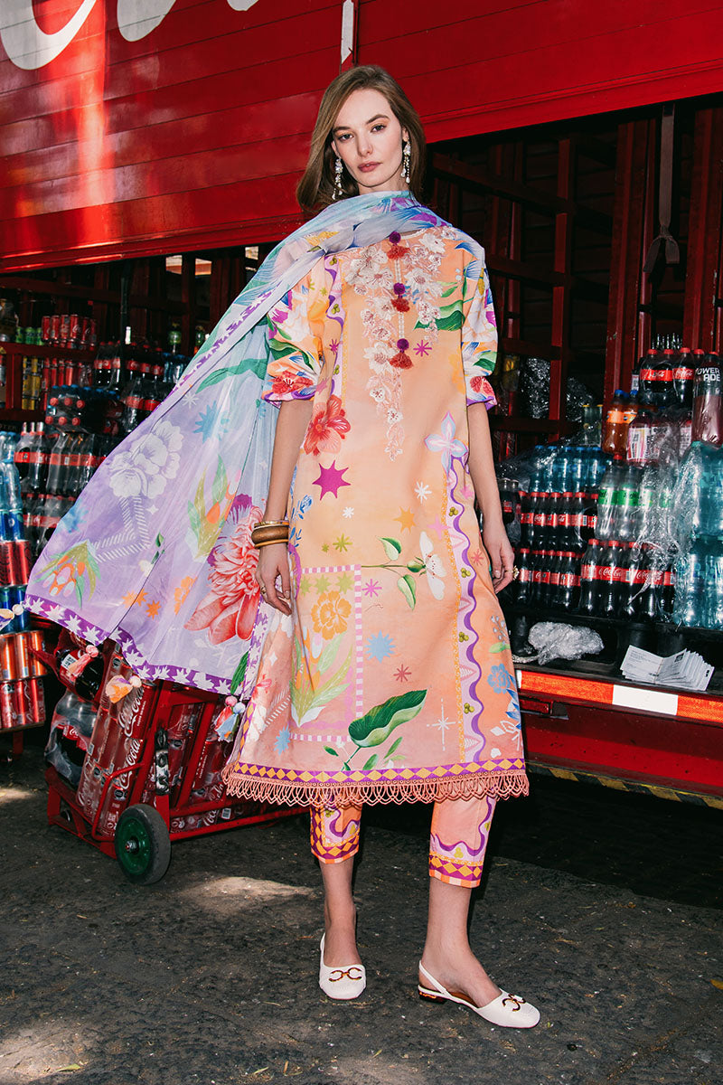 Mushq | La Dolce Hemline Prints 25 | Angels Song