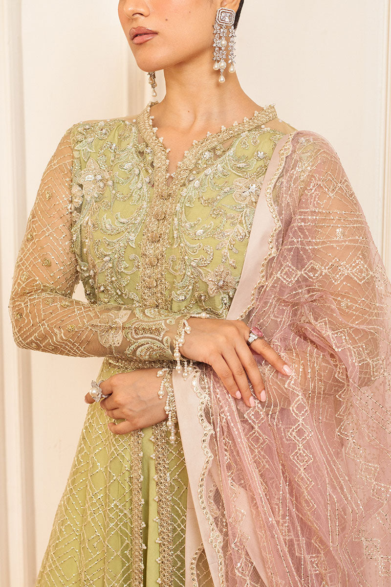 Mushq | Hemline Aura Debut Wedding Formals | WASABI - House Of Anaya