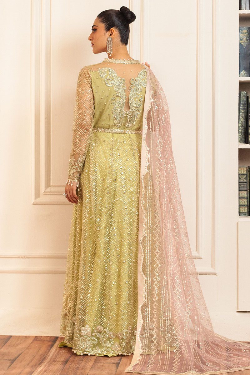 Mushq | Hemline Aura Debut Wedding Formals | WASABI - House Of Anaya