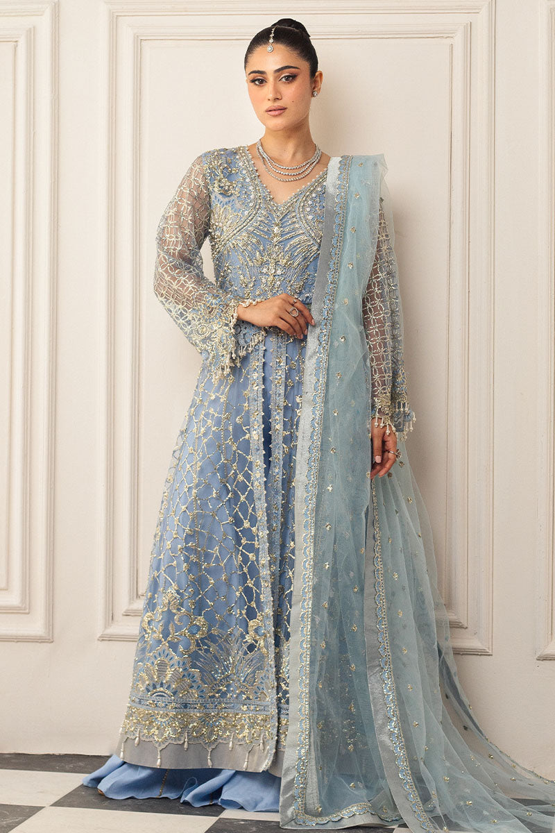 Mushq | Hemline Aura Debut Wedding Formals | PERIWINKLE - House Of Anaya