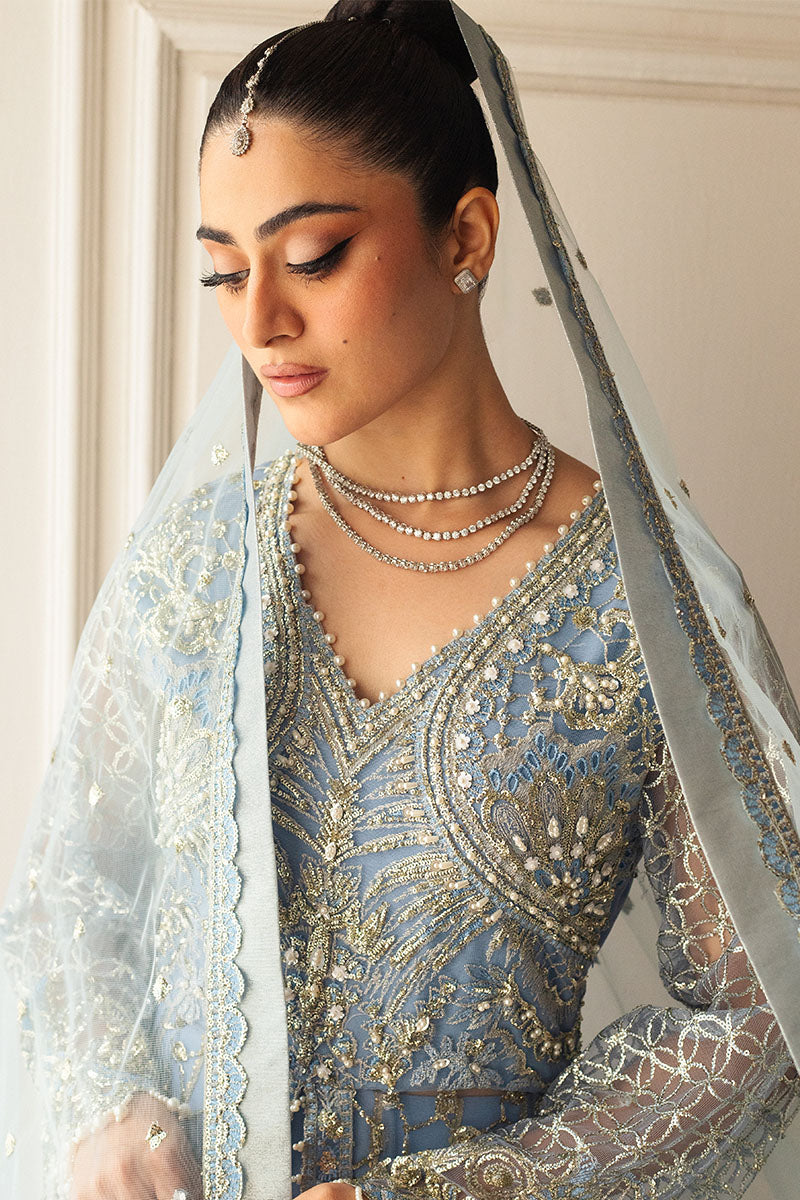 Mushq | Hemline Aura Debut Wedding Formals | PERIWINKLE - House Of Anaya