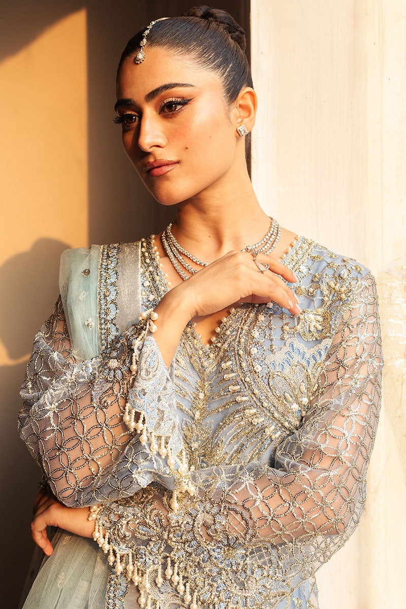 Mushq | Hemline Aura Debut Wedding Formals | PERIWINKLE - House Of Anaya