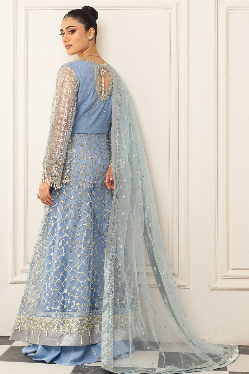 Mushq | Hemline Aura Debut Wedding Formals | PERIWINKLE - House Of Anaya