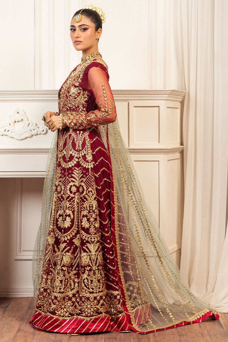 Mushq | Hemline Aura Debut Wedding Formals | SCARLET