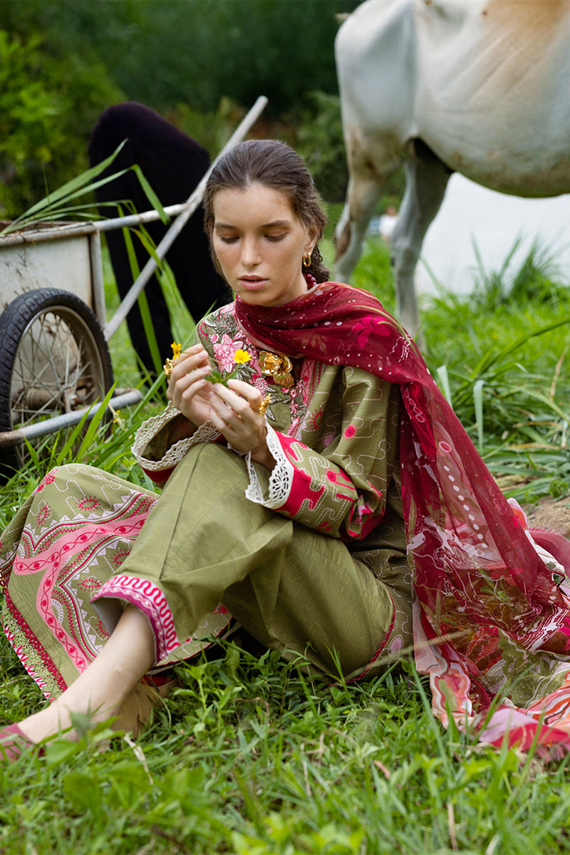 Mushq | Mirasol Printed Cambric | Cielo Sol