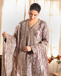 Mushq | Sunehri Lama Silk | Hamna