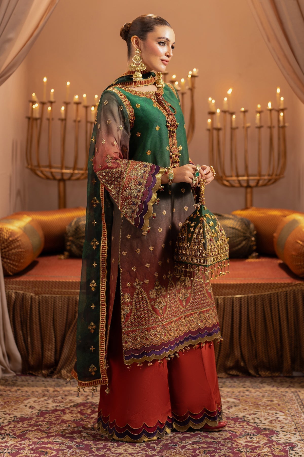 Alizeh | Jhalak Formals | AF-JHLK-02-HUSN - House Of Anaya
