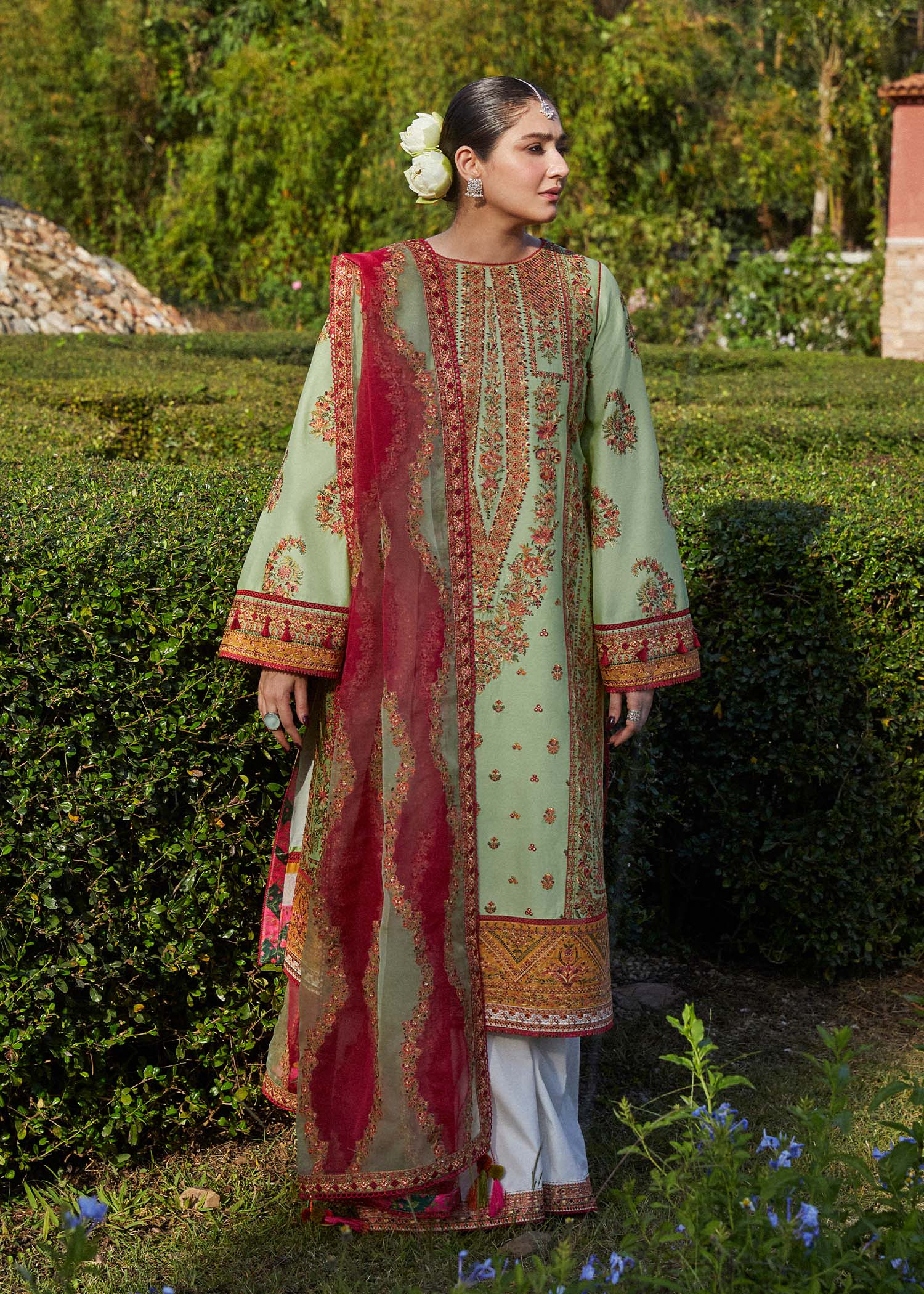 Hussain Rehar | Zaiba-Eid Lawn Collection24 | Gul Bahar - House Of Anaya